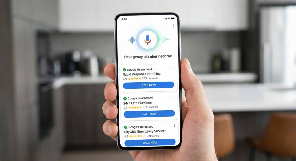 Dandah-Digital, HVAC-Marketing, HVAC-Store-Advertising, HVAC-Plumbing-Store, HVAC-Local-Voice-Search, Voice-Search-on-Google, SEO, SEO-Vs-Ads, Local-SEO-Voice-Search, HVAC-Voice-Search