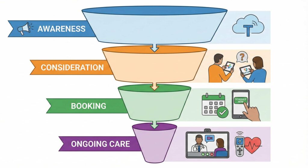 Dandah-Digital, Telehealth-Patients-Acquisition, Telehealth-Sales, Telehealth-Patients, Telehealth-Ads, Telehealth-SEO, Telehealth-YMYL, SEO-for-Hospital, Local-SEO, International-SEO